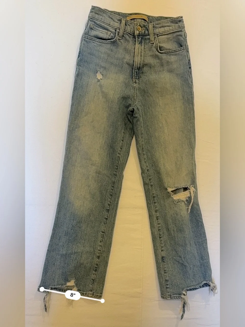 Joe's The Blake Wide Leg Crop Jeans Light Blue